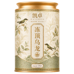KENZO 茶叶冻顶乌龙茶2026新茶特级台式高山浓香耐泡可冷泡品鉴装100g
