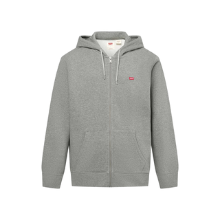 Levi's 李维斯 男士连帽开衫卫衣 灰色 M