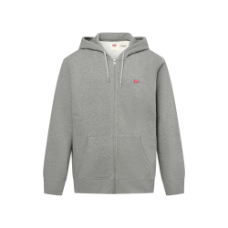 Levi's 男士连帽开衫卫衣 灰色 M