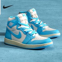 Nike Air Jordan 1 DZ5485-402 北卡蓝高帮篮球鞋