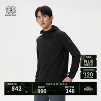 KOLON SPORT LHRT6MN065-BK AIRDOT吸湿速干 黑色 XL 长袖T恤