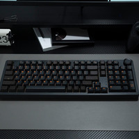 贝戋马户 RS2 4.0 Ultra 双8K无感延迟 落日橙 环诺云焰轴 99键 机械键盘