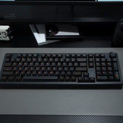 贝戋马户 RS2 4.0 Ultra 双8K无感延迟 落日橙 环诺云焰轴 99键 机械键盘