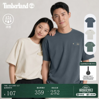 Timberland A5NYR 凉感透气 岩青色 L 短袖T恤