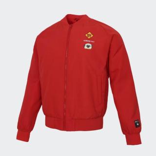 adidas NEO 吾皇万睡联名 棒球领 男士棉服