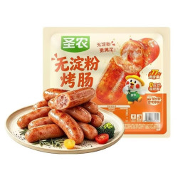 圣农 无淀粉烤肠原味10根装 500g*2包