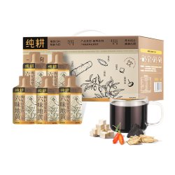 纯耕 六味地黄饮 枸杞山茱萸原浆 2.7L 礼盒