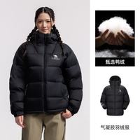 骆驼 黑钻5户外羽绒服男女款气凝胶保暖外套加厚面包服750/A/B