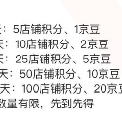 掌昕鲜京东自营旗舰店，连签1天1京豆，连签2天2京豆