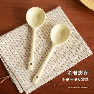 肆月 陶瓷长柄汤勺