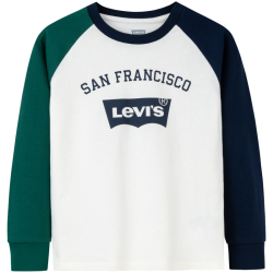 Levi's 儿童长袖T恤圆领套头打底衫