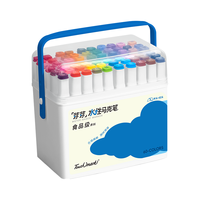 Touch mark 泰驰食品级软头水性马克笔 60色 双头可水洗