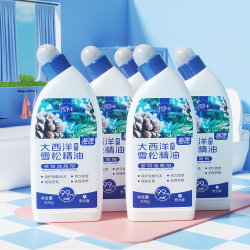 蓝漂 洁厕剂500g/瓶多效除异味持久挂壁大西洋进口雪松精油去垢