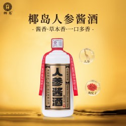 椰岛 人参酱酒 53度 500ml 单瓶