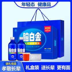 脑白金 14天量礼盒装送礼品袋中老年改善睡眠口服液胶囊 14天量礼盒装（送1个礼品袋）