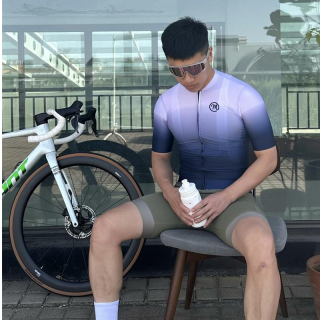 CSFD冰丝透气速干舒适男款骑行服短袖夏季山地公路骑行服
