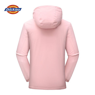 Dickies 防风连帽冲锋衣 粉色 XL 男士夹克