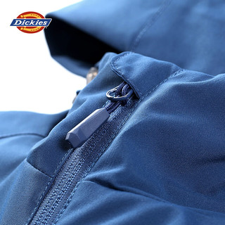 Dickies 防风连帽冲锋衣 粉色 XL 男士夹克