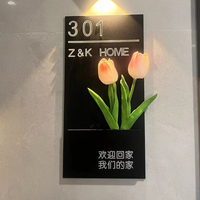 优支】入户门牌定制 创意门牌号码牌刻字家用