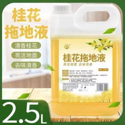 桂花香地板清洁剂地板一拖净瓷砖强力去污留香清洁液