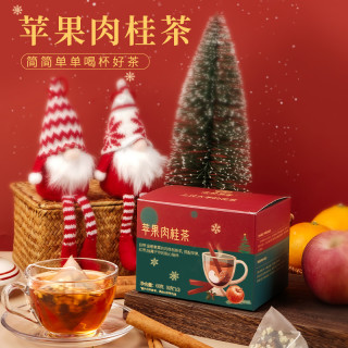 杏林草堂 苹果肉桂茶肉桂香红茶茶包红枣茶水果茶冬季热饮泡水喝的