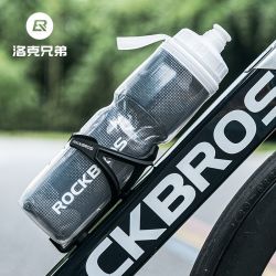 洛克兄弟自行车水壶保冷保温水杯挤压式山地车公路车骑行运动水瓶