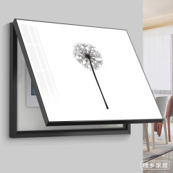 槐乡 现代简约电表箱装饰画免打孔配电箱遮挡轻奢极简创意北欧开关壁画