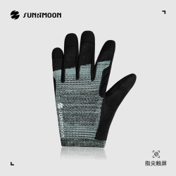 SUNRIMOON 森瑞梦全指骑行手套透气可触屏公路车自行车骑行装备