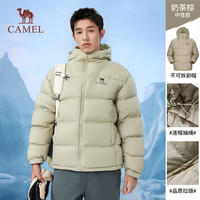 骆驼 黑钻5户外羽绒服男女款气凝胶保暖外套加厚面包服750/A/B