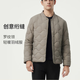 坦博尔 新款羽绒服男罗纹棒球领轻薄简约短款外套TAF310119A