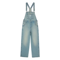 Levi's 美式复古工装风牛仔背带裤