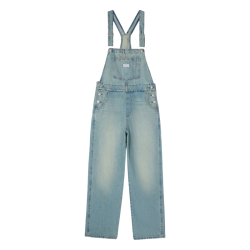 Levi's 美式复古工装风牛仔背带裤