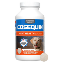 Nutramax纽崔玛氏Cosequin康仕健犬氨糖软骨素增强版咀嚼片180片