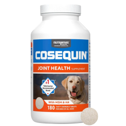 Nutramax纽崔玛氏Cosequin康仕健犬氨糖软骨素增强版咀嚼片180片