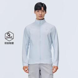 伯希和 户外透湿耐磨外套男款轻量简约百搭立领薄款户外防风外套男