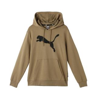 PUMA 男子时尚大LOGO印花连帽套头针织衫运动卫衣 CF