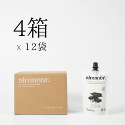 almanor 奥蔓庄园巴旦木黑芝麻奶黑豆奶豆乳饮品营养早餐坚果奶