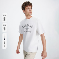 navigare 意大利小帆船重磅短袖半袖
