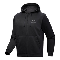始祖鸟 EMBLEM FLEECE 男子抓绒衫 黑色 M