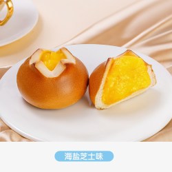 喵叔的实验室 喵叔碱水面包整箱海盐芝士肉松球零食主食代早餐50g*1袋
