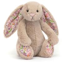 邦尼兔 花布米色邦尼兔（派朵尔）可爱玩偶 毛绒公仔(小码 18cm)