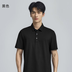 十如仕 【吸湿速干】商务休闲 男士短袖Polo衫 P12-01