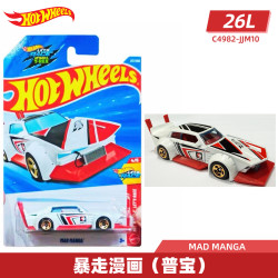 Hot Wheels 合金小车收藏车模26L&M批次布加迪暴走漫画法拉利 217 暴走漫画（普宝）