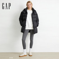 Gap 女装按扣立领连帽羽绒服619771