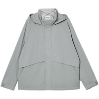 JACK&JONES 225321060 AT系列宽松冲锋衣 轮廓灰 XL
