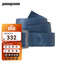 Patagonia 户外速干帆布开瓶铝合金扣头多功能腰带Tech Web Belt 59194 SLBL 均码