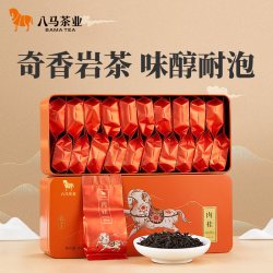 八马 茶叶福建武夷山肉桂乌龙茶岩茶私享小泡装自饮礼盒装