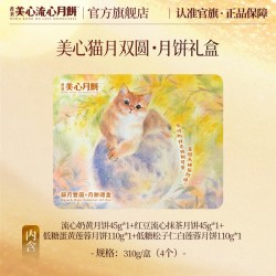 美心 香港美心猫月双圆礼盒装流心奶黄月饼中秋团购送礼
