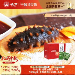 晓芹 即食海参 500克 独立装 辽刺参 开袋即食 巴氏杀菌