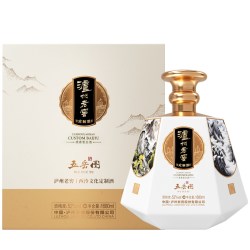 泸州老窖 五岳图52度浓香型白酒1680ml大坛白酒收藏中秋送礼